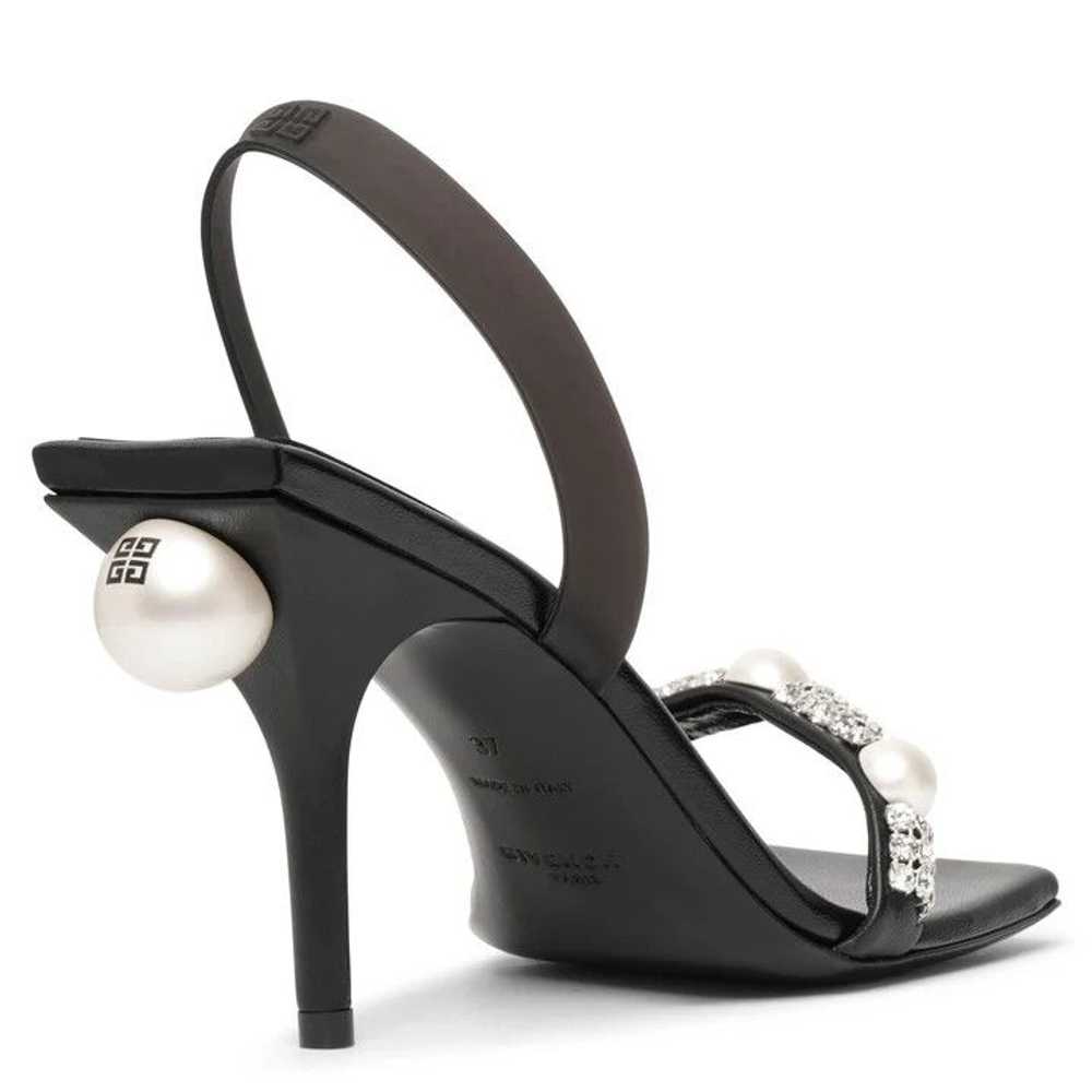 Givenchy o1srvl11e0524 Slingback Sandals in Black - image 5