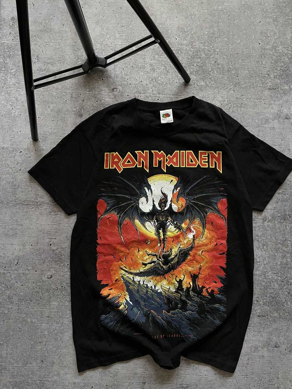 Band Tees × Iron Maiden × Vintage 🔥VINTAGE IRON … - image 2