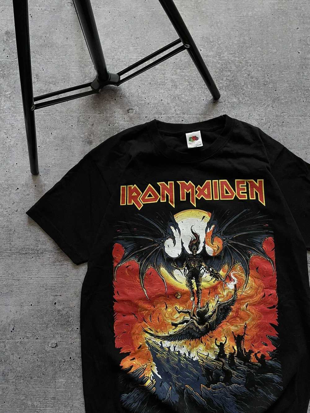 Band Tees × Iron Maiden × Vintage 🔥VINTAGE IRON … - image 3