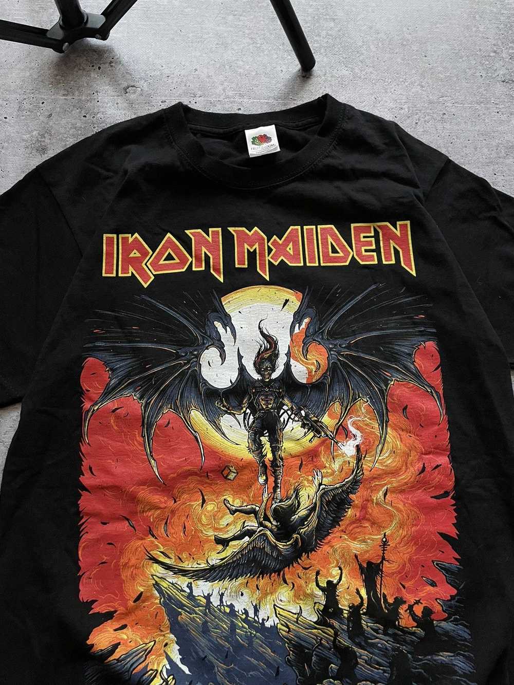 Band Tees × Iron Maiden × Vintage 🔥VINTAGE IRON … - image 4