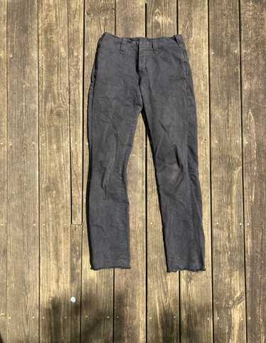パンツ the viridi-anne back zip flared denim ザ ヴィリディアン The Viridi-anne Denim Skinny Pants
