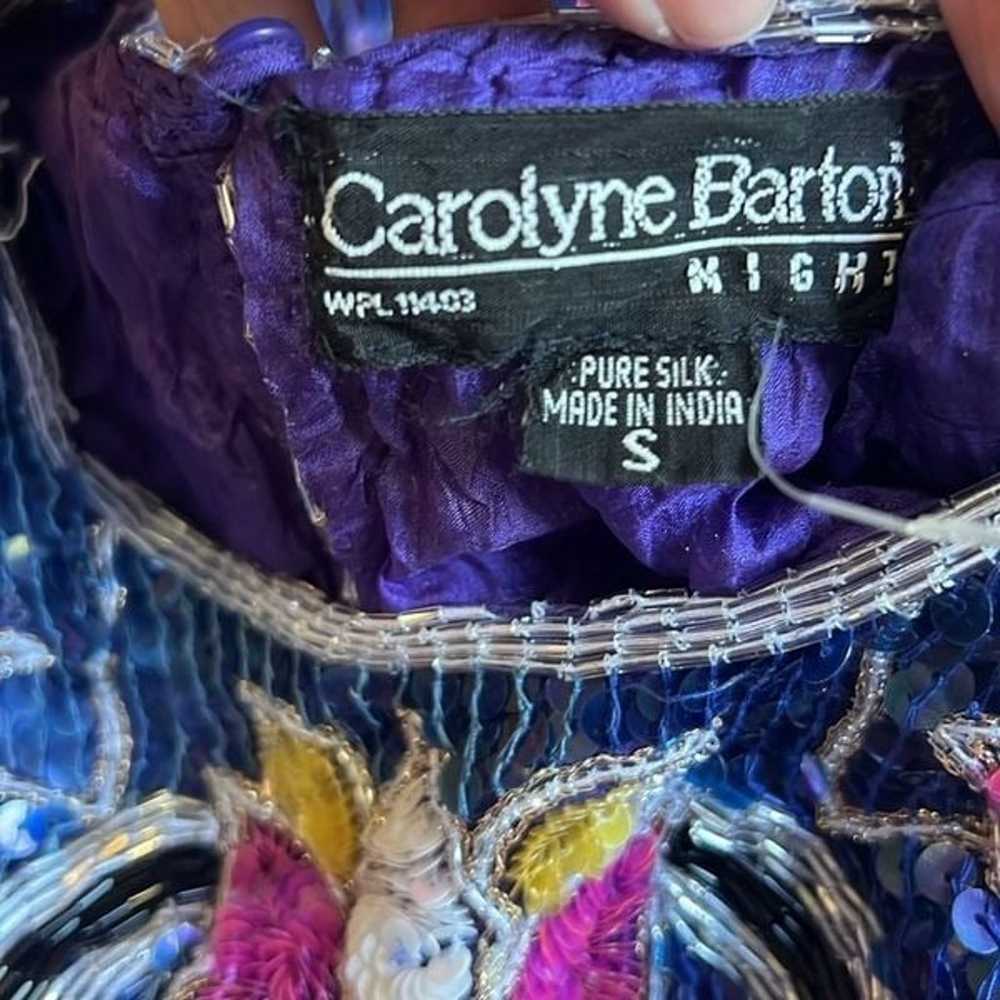 Vintage Carolyne Barton Night Size Small Pure Sil… - image 6