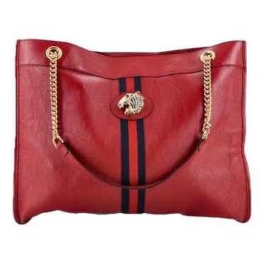 Gucci Rajah leather handbag - image 1
