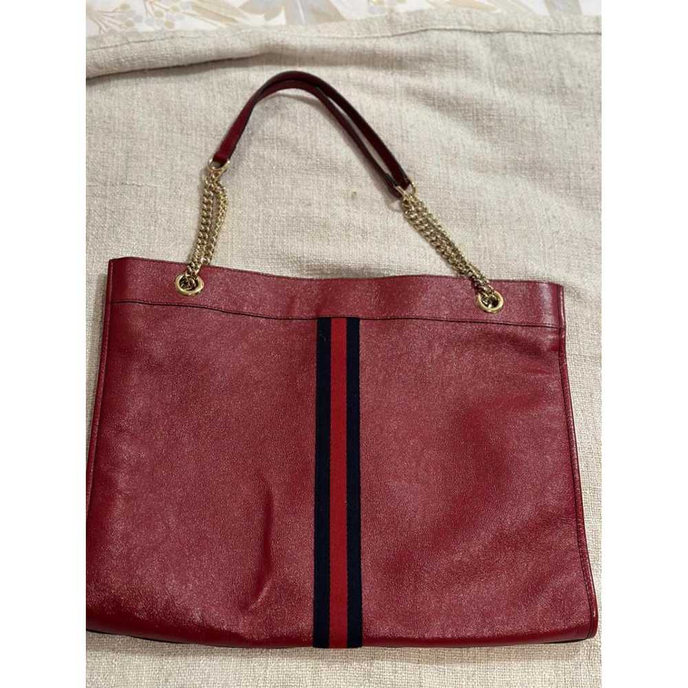 Gucci Rajah leather handbag - image 8