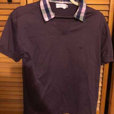 Vintage Valentino Purple Polo Shirt Size XS
