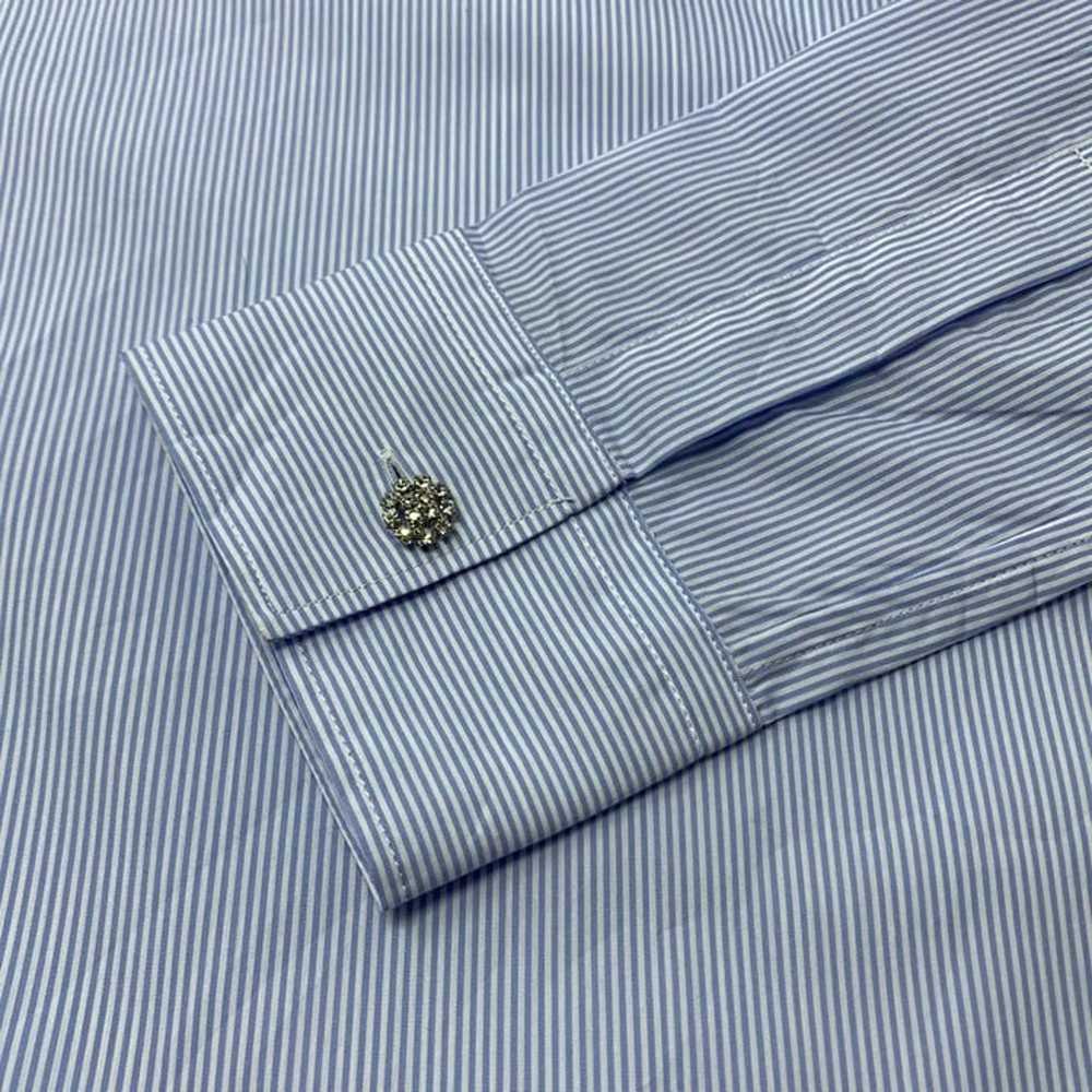 Paul Stuart Striped Cotton Blend Cutaway Collar R… - image 6