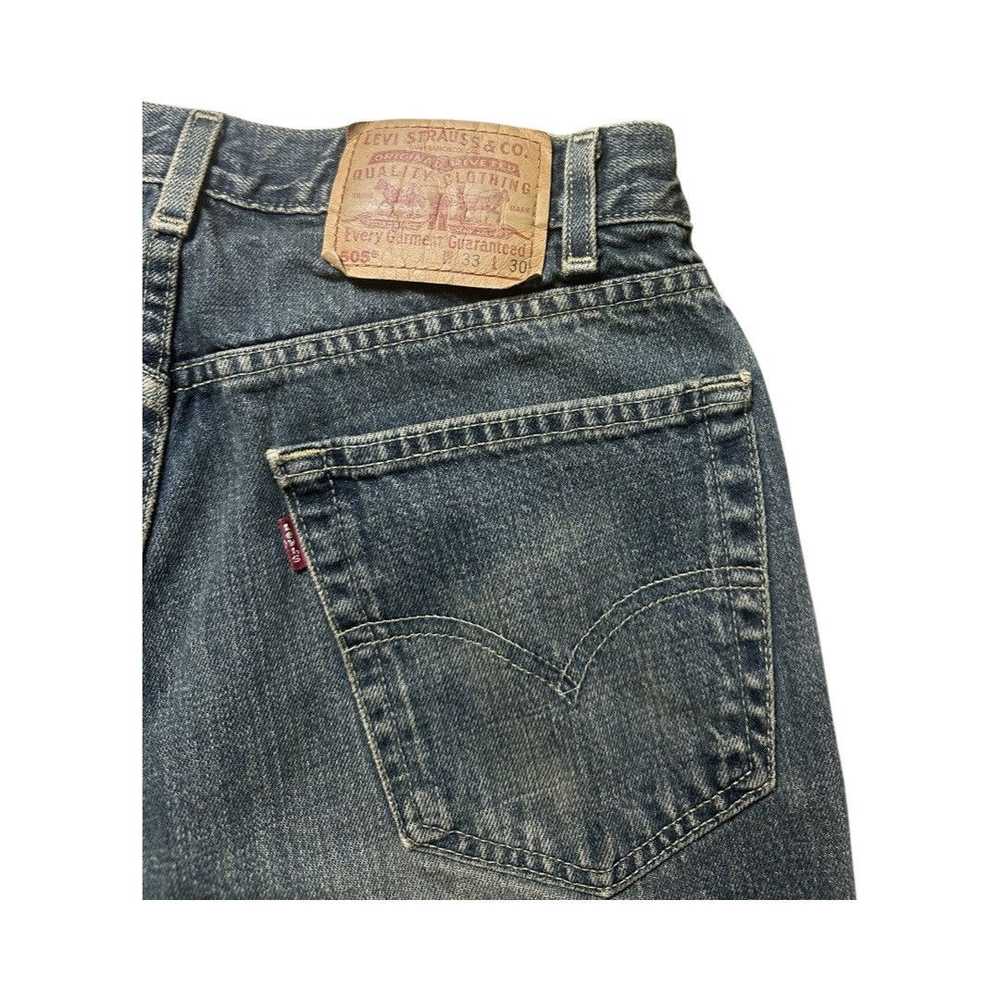 Levi's × Streetwear × Vintage Washed Levis 505 33… - image 7