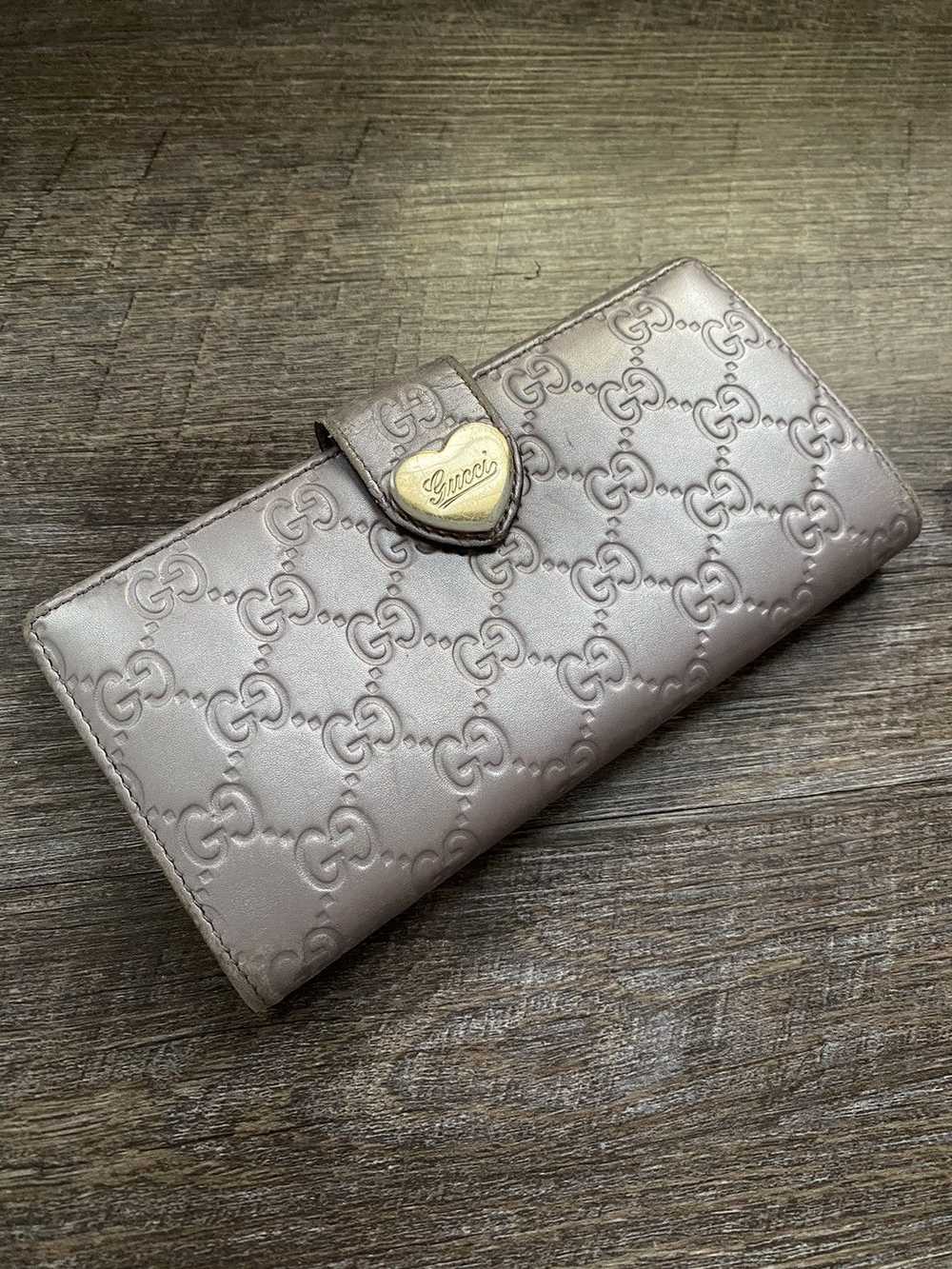 Gucci Gucci GG Guccissima leather long wallet - image 1