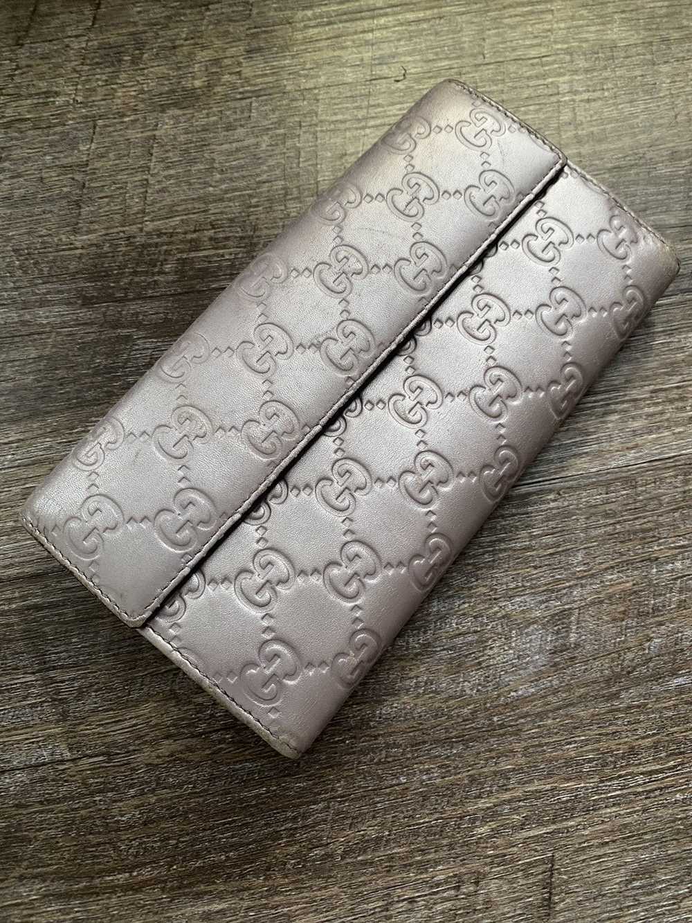 Gucci Gucci GG Guccissima leather long wallet - image 4