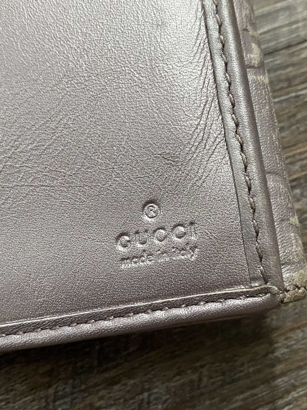 Gucci Gucci GG Guccissima leather long wallet - image 6