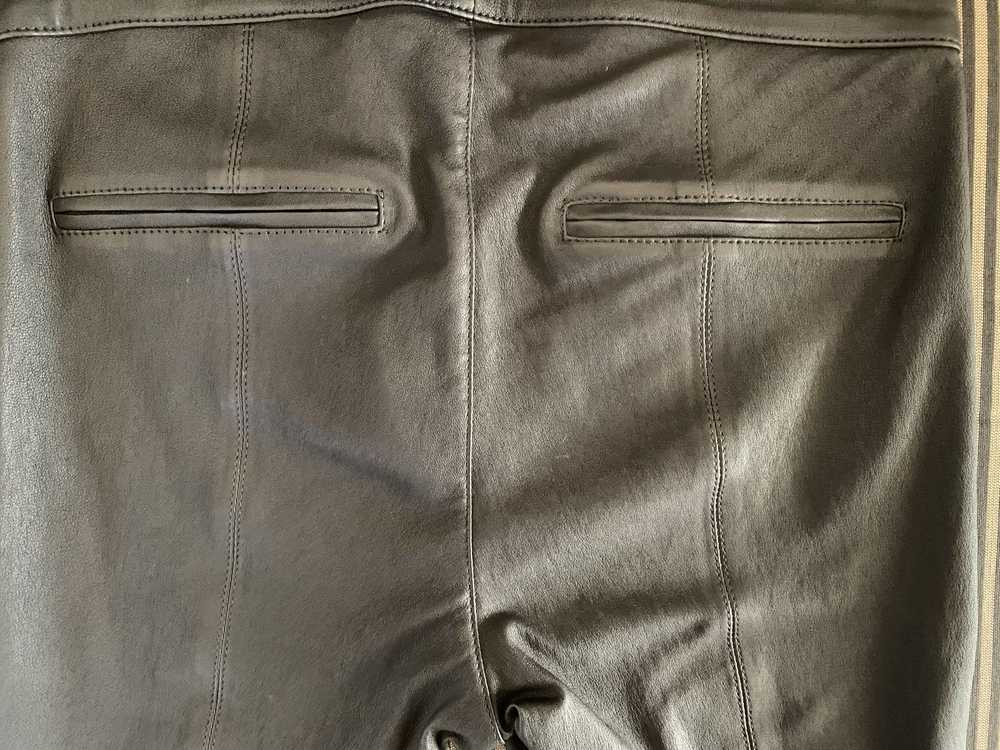 H&M × Luxury NWT H&M Black Premium Leather Skinny… - image 8