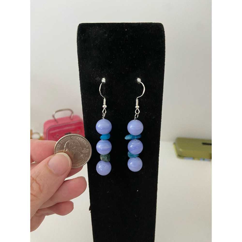 Handmade Handmade Blue lace agate and apatite chi… - image 2