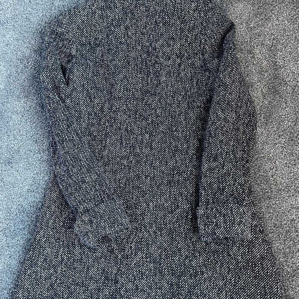TRINA TURK~Tweed~Wool Blend~Mid Length OverCoat~S… - image 12