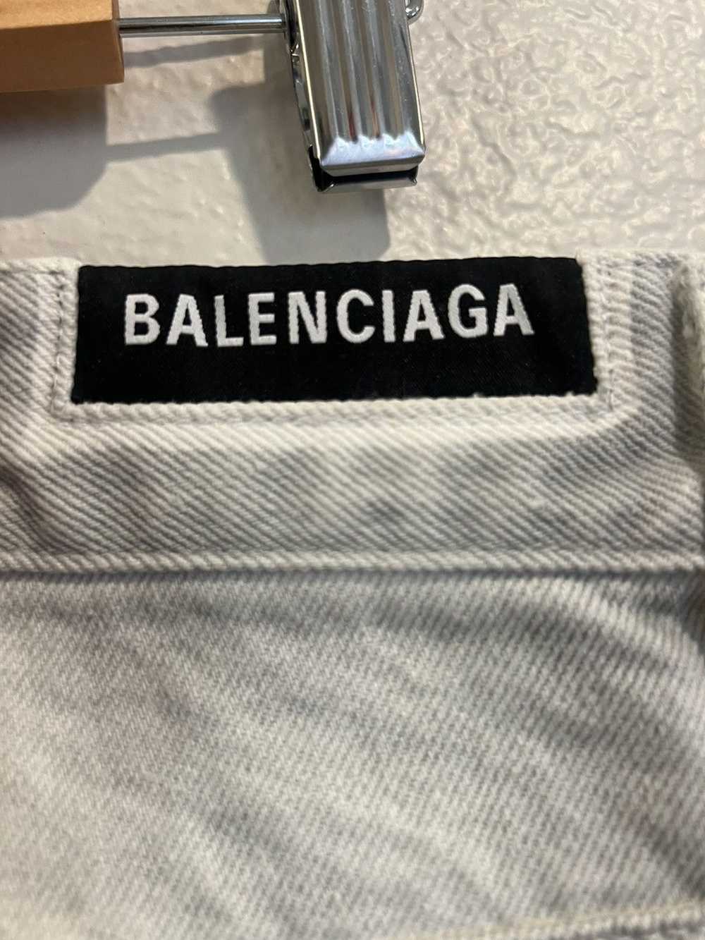 Balenciaga Balenciaga 2020 White and Grey Distres… - image 6