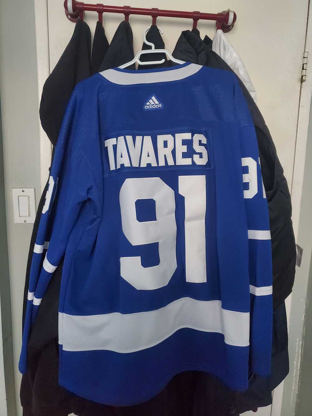 Adidas NHL Toronto Maple Leafs John Tavares 91 Bl… - image 1