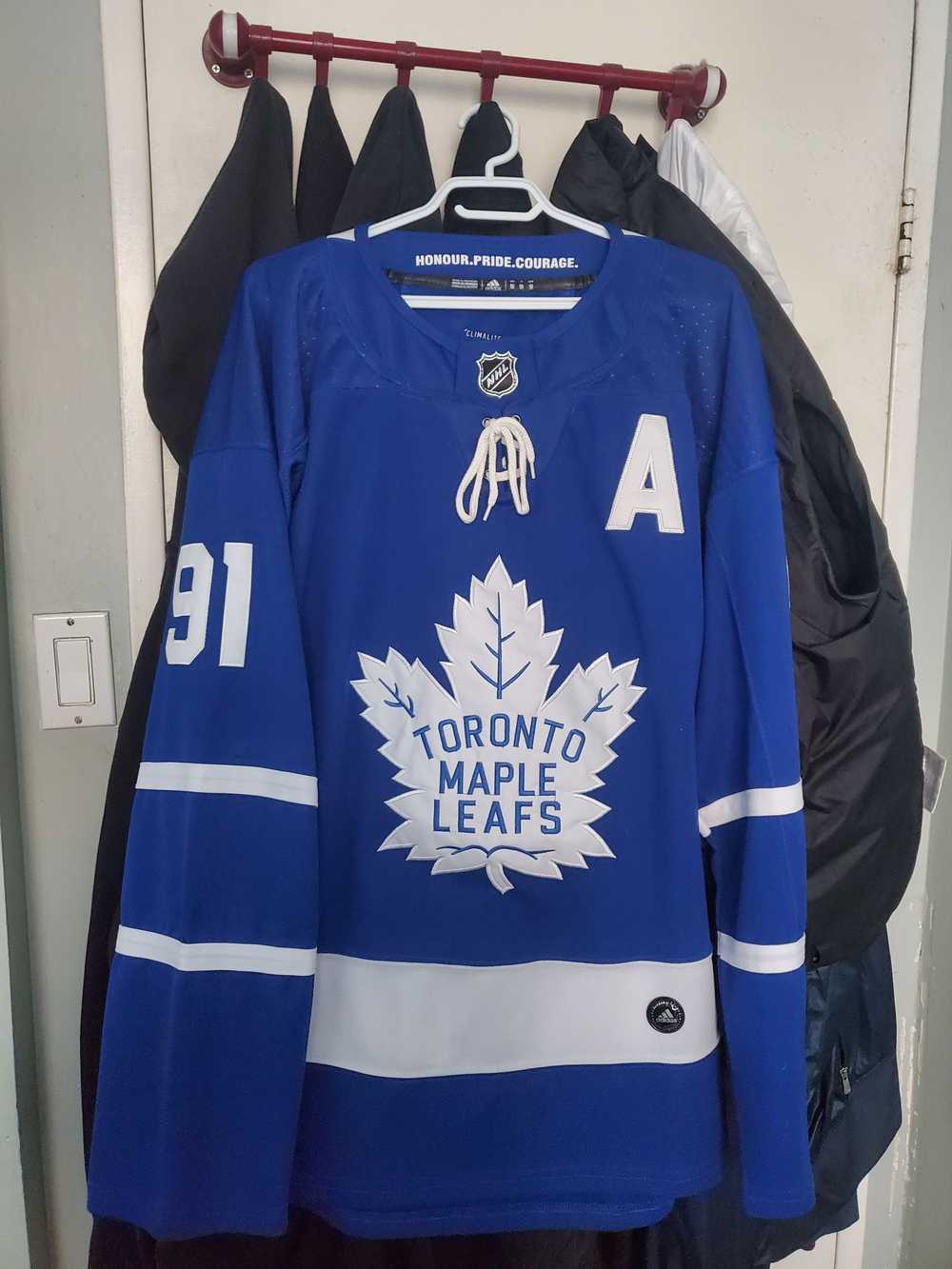Adidas NHL Toronto Maple Leafs John Tavares 91 Bl… - image 3