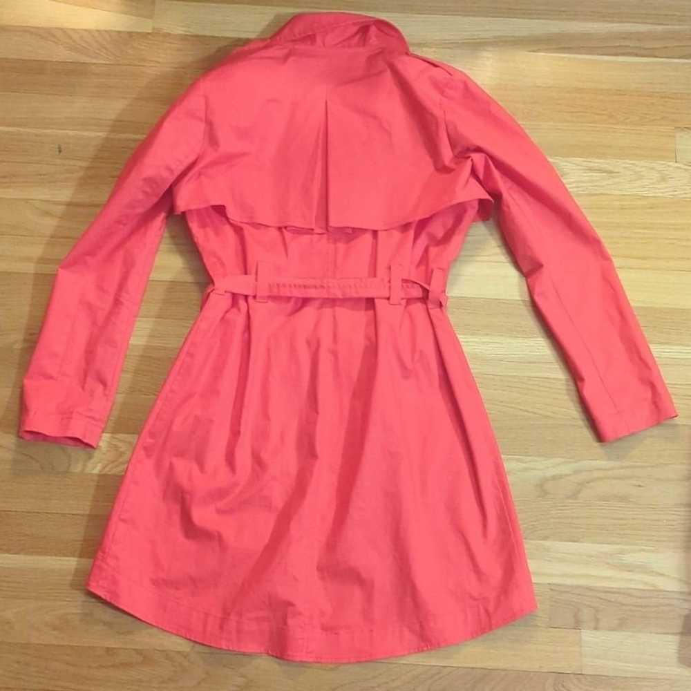 CAbi red convertible trench coat vest size 4 styl… - image 2