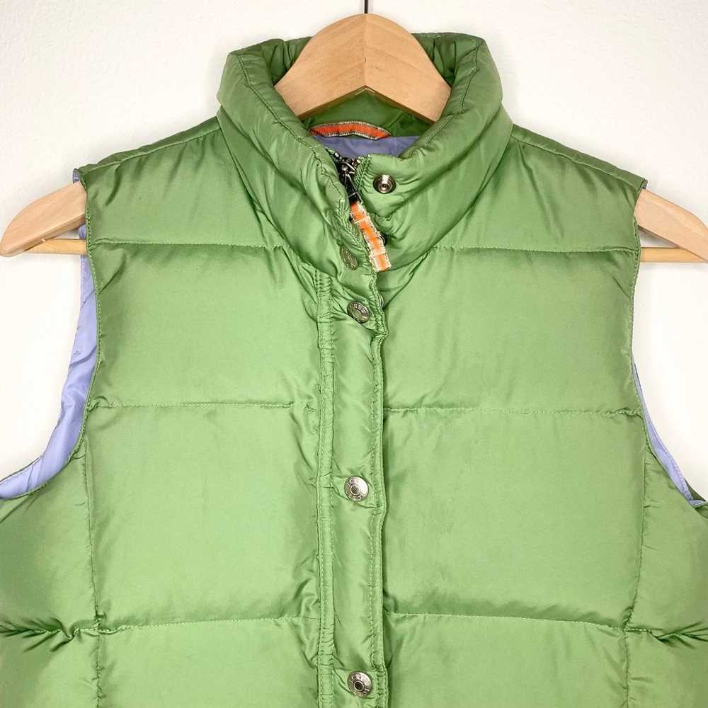 J Crew | Puff Light Green Vest with Pockets - XS - image 2
