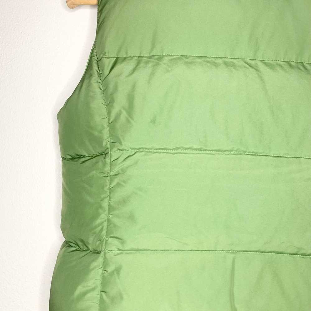 J Crew | Puff Light Green Vest with Pockets - XS - image 6