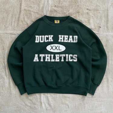 Duck Head × Vintage Vintage 90s Green Sweatshirt - image 1