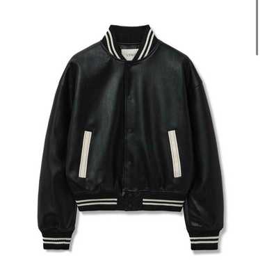 Vegan Leather Jacket / Jumper _ Black _ Like New _