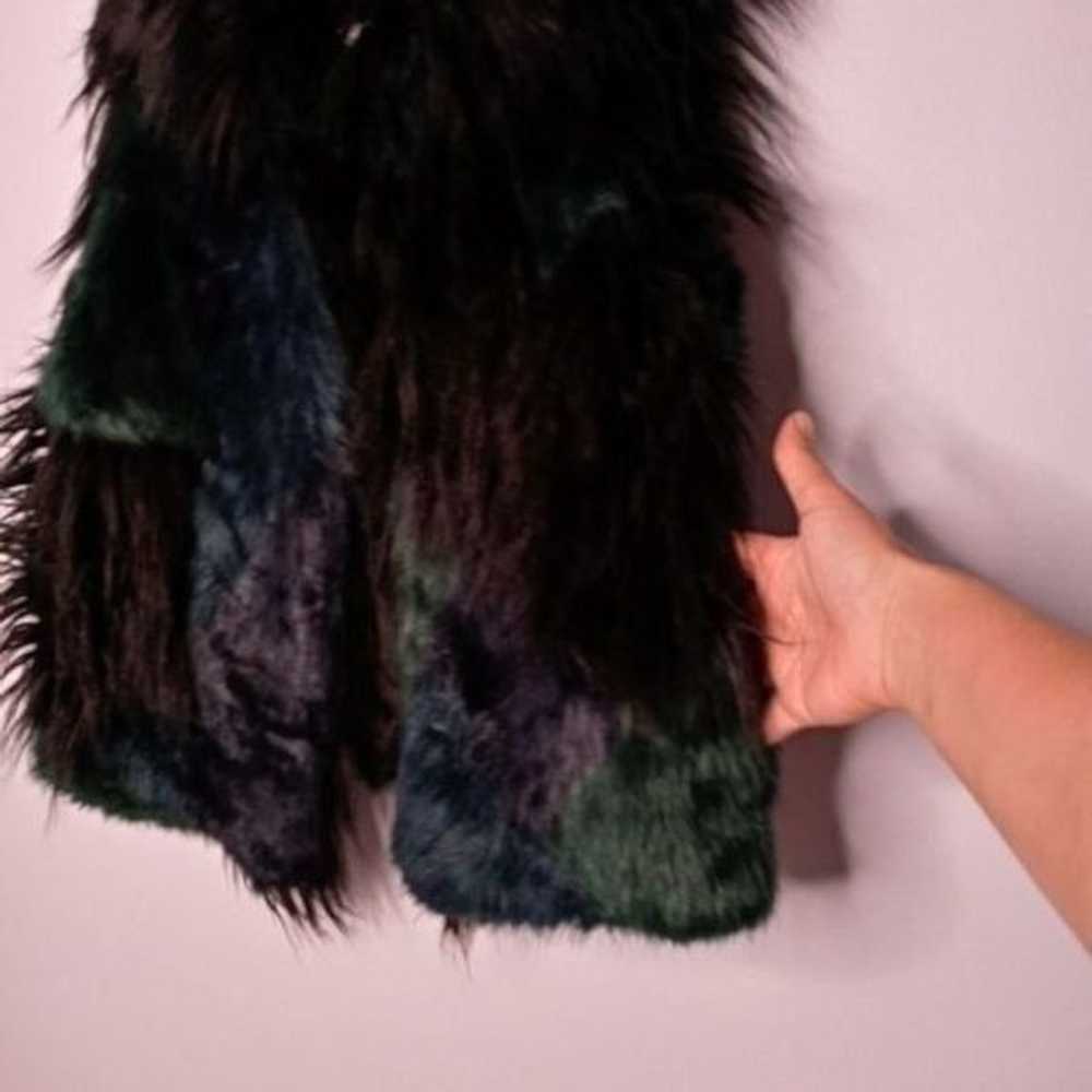 BLANK NYC Faux Fur Vest size large - image 11