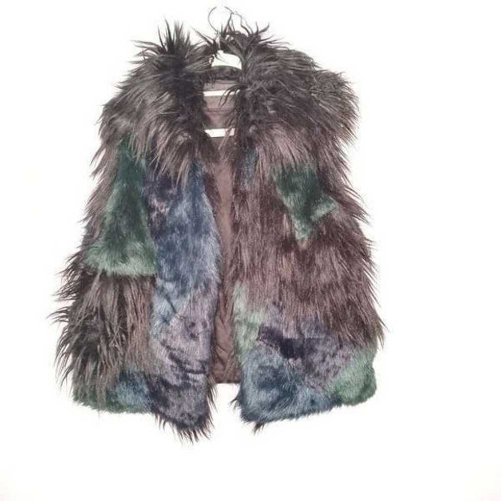 BLANK NYC Faux Fur Vest size large - image 5