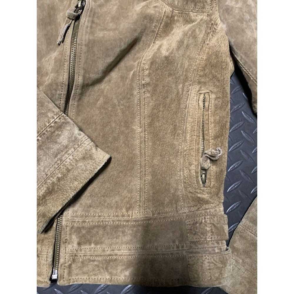 Zara BASIC collection brown Jacket Womens Size XL - image 4
