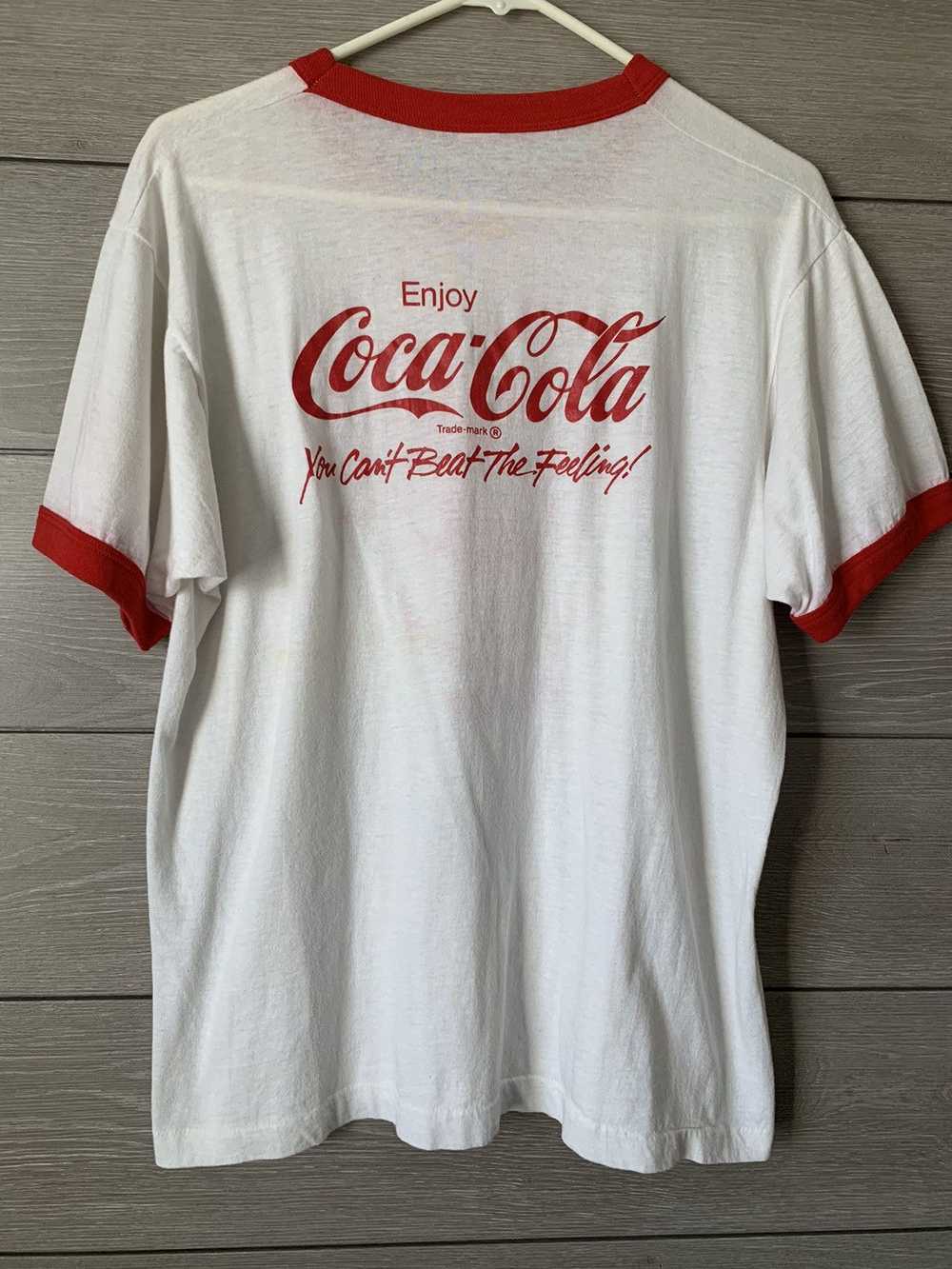 Coca Cola × Vintage 1989 Coca Cola Fun Run T-Shirt - image 1