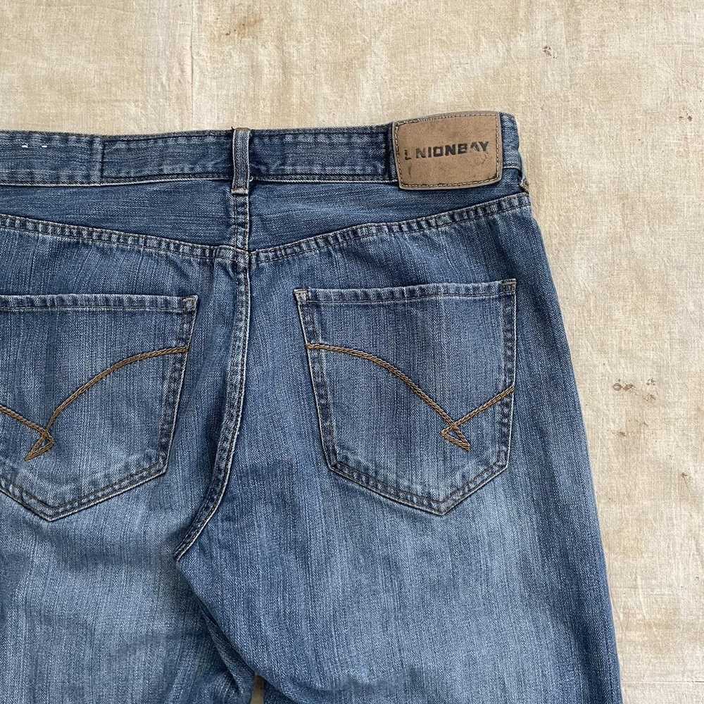 Union Bay × Vintage 90s y2k Heel Bite Flare Jeans - image 6