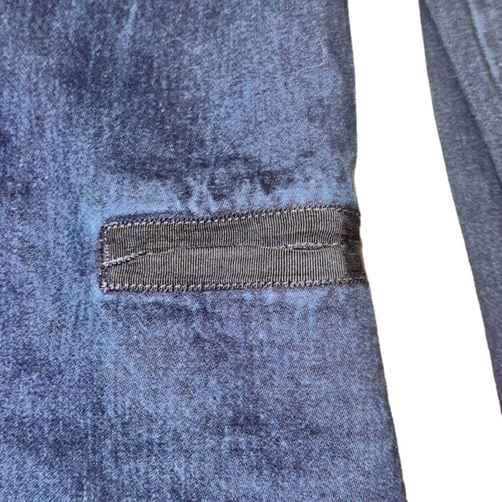 Lanvin Paris Acne Denim Jean Jacket Pockets Ram S… - image 4