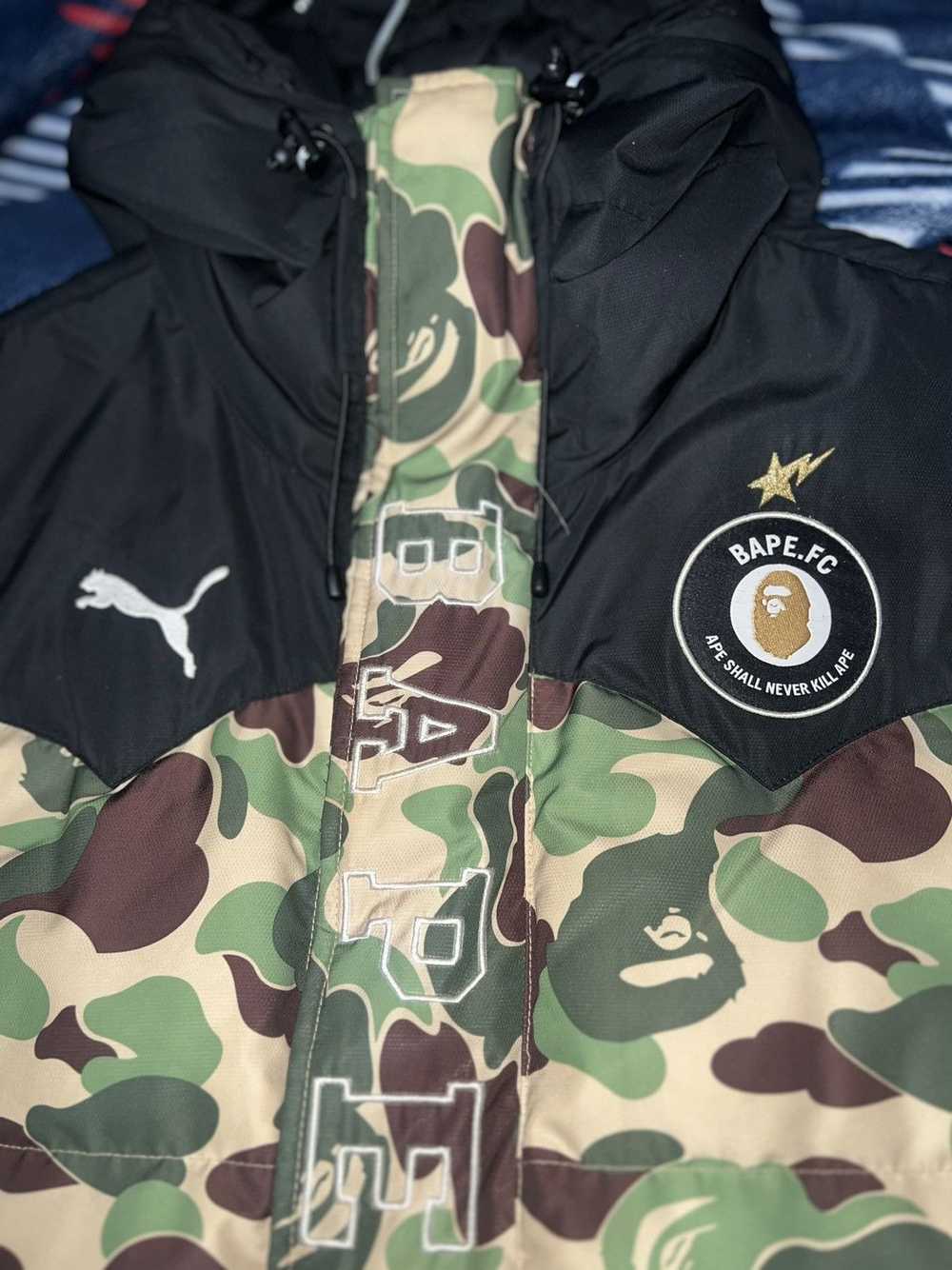 Bape × Puma Bape x Puma ABC Camo Long Down Puffer… - image 3