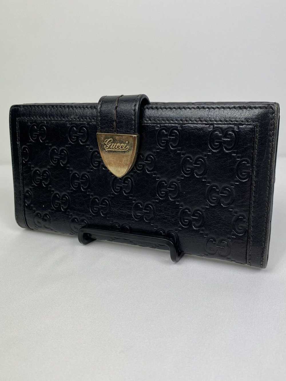 Gucci Gucci GG Guccissima leather long wallet - image 1