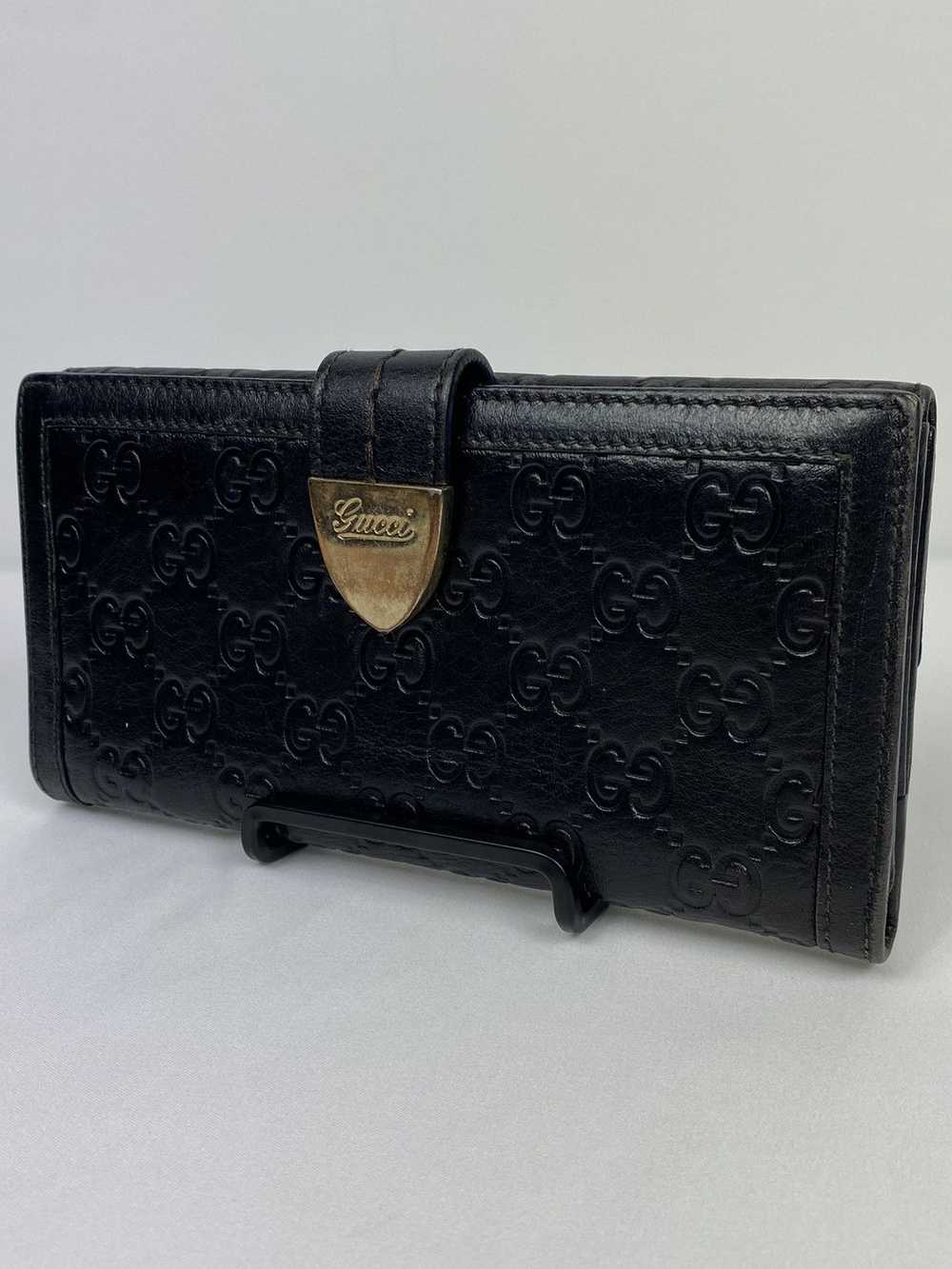 Gucci Gucci GG Guccissima leather long wallet - image 2