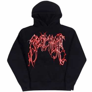 Revenge black hoodie lightning - Gem