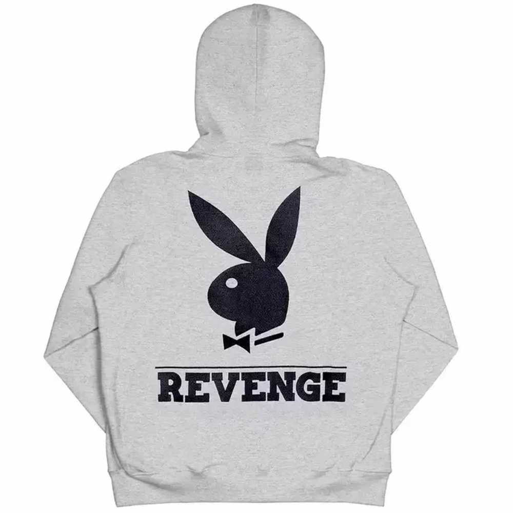 Revenge - x Playboy Grey Embroidered Trademark Ho… - image 1