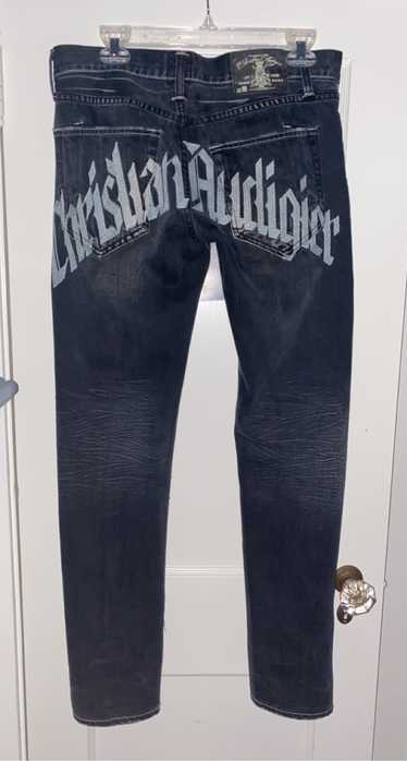 Christian Audigier - Christian Audigier Black Jean
