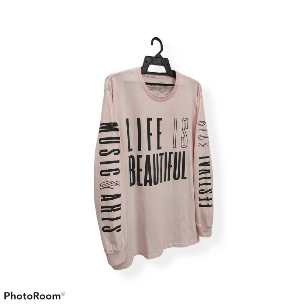 Tour T Shirt - LIFE IS BEAUTIFUL MUSIC AND ART FE… - image 4