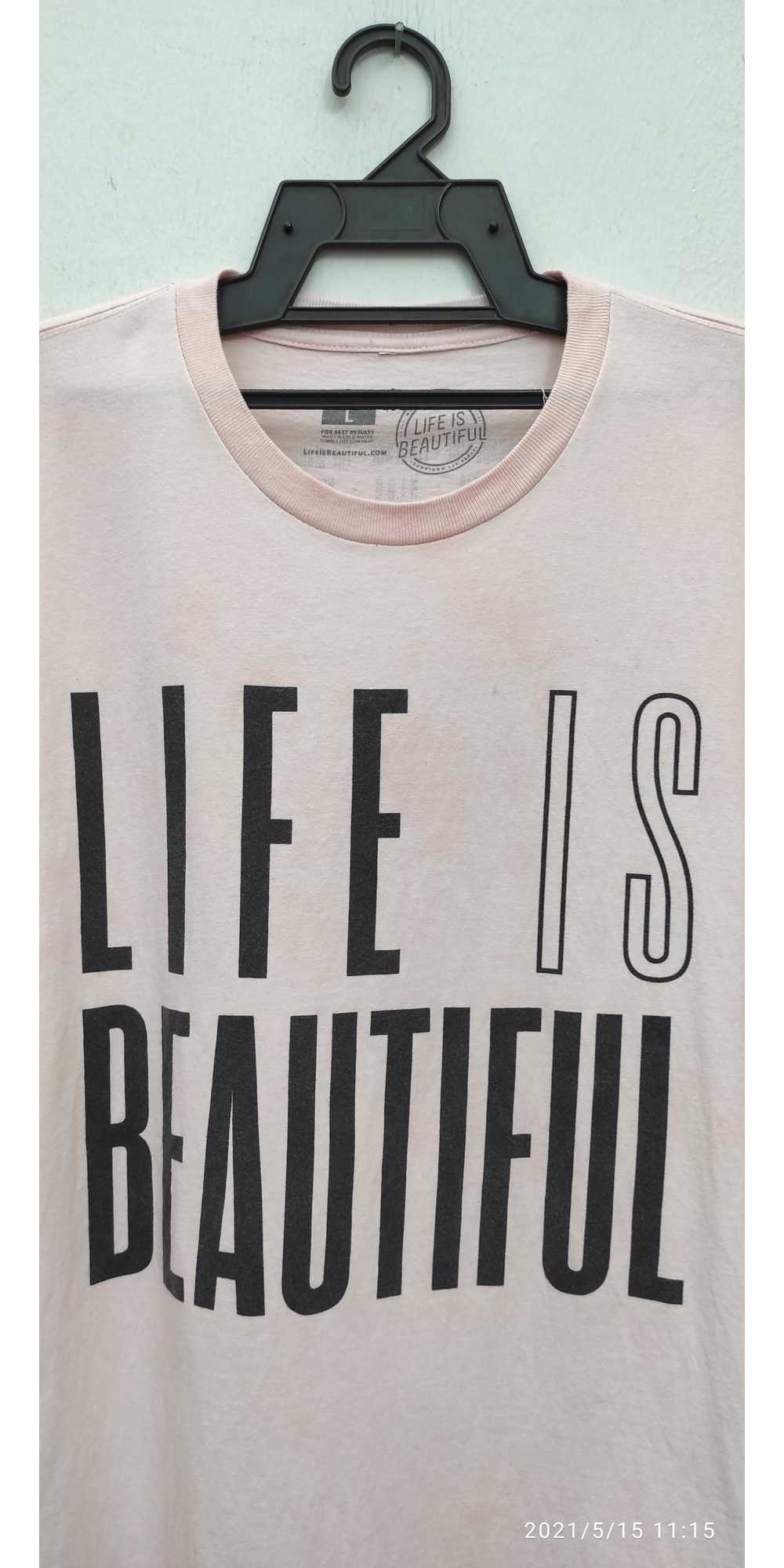 Tour T Shirt - LIFE IS BEAUTIFUL MUSIC AND ART FE… - image 6