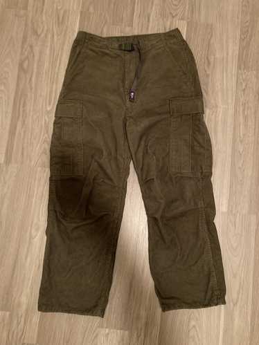 The North Face Corduroy cargo pants olive size 30
