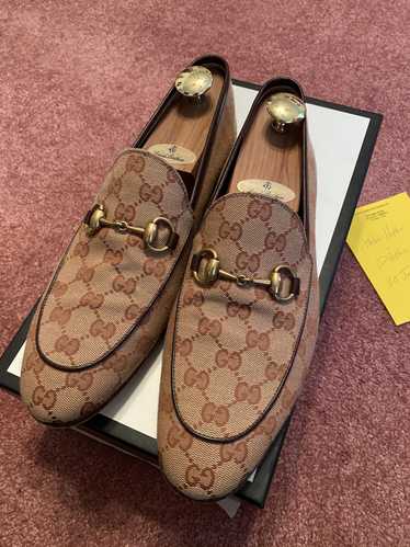 GUCCI GG Canvas Jordaan Loafer