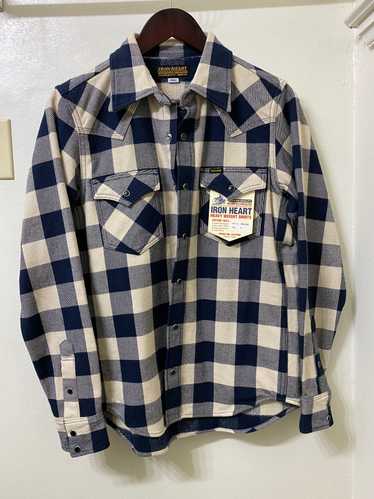 Iron Heart - IHSH-267-NAV Ultra Heavy Flannel (Ivo