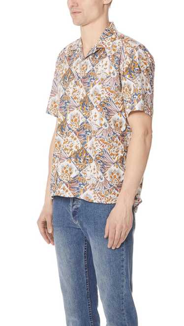 Gitman Bros. Vintage - Batik Tile Short Sleeve Shi