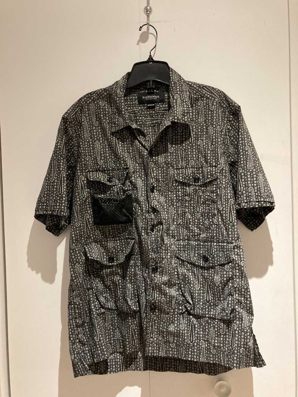 Eastlogue - Short Sleeve Button Down Mesh Pocket - image 1