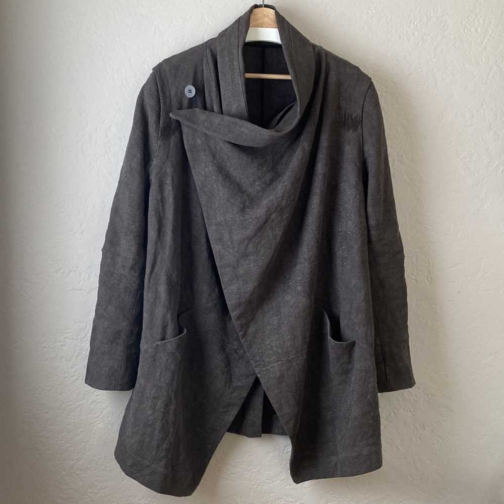 Isabel Benenato - FW/14-15 Linen Flax Drape Jacket - image 1