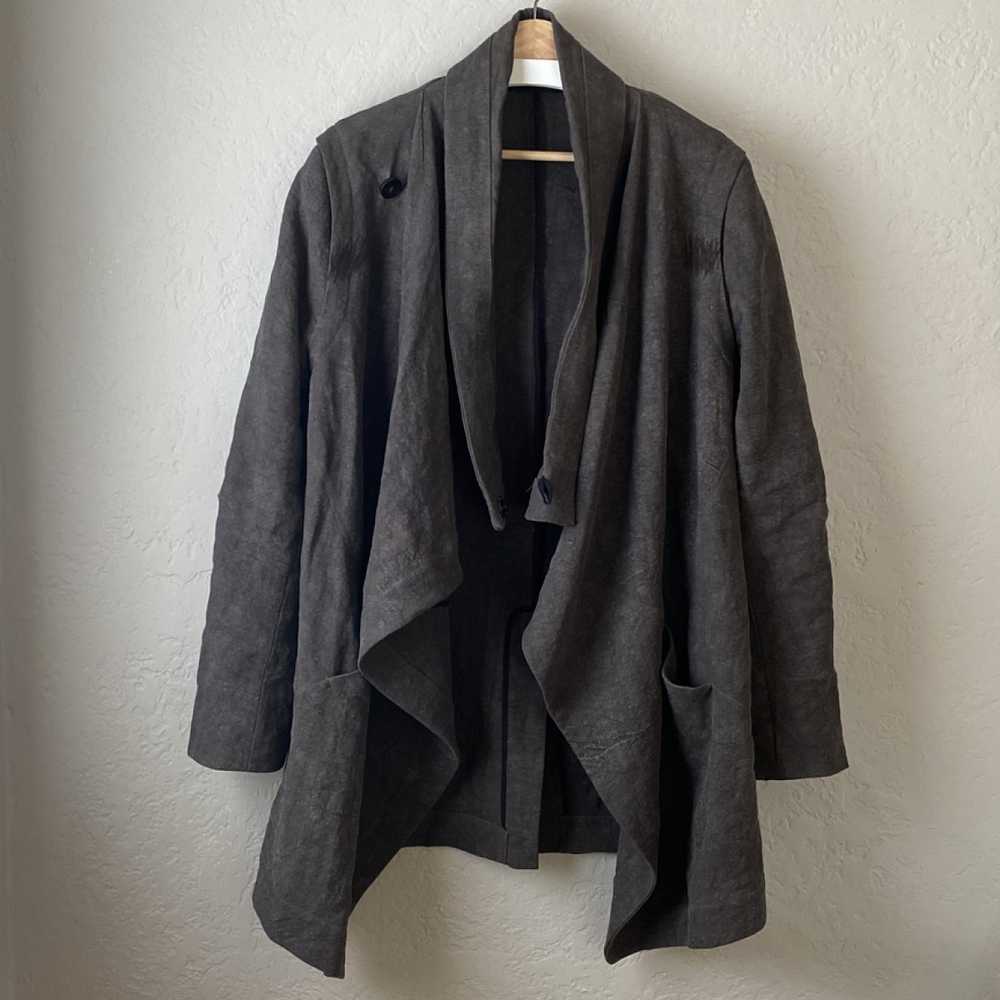 Isabel Benenato - FW/14-15 Linen Flax Drape Jacket - image 2