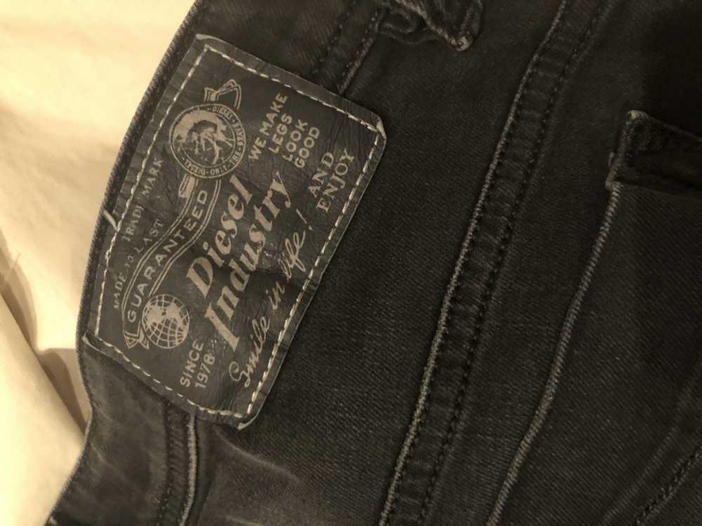 Diesel Grey Wash Jeans - image 4