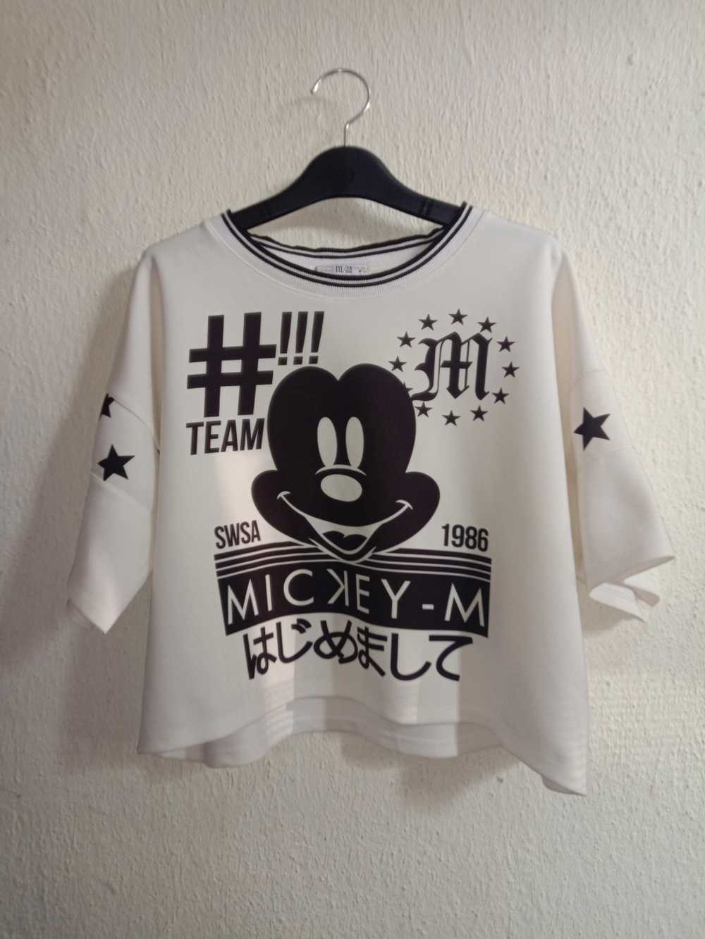 Bershka - Mickey x Ladies Tee Made in Portugal - image 1