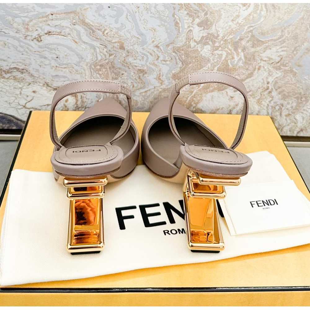 Fendi Leather heels - image 3