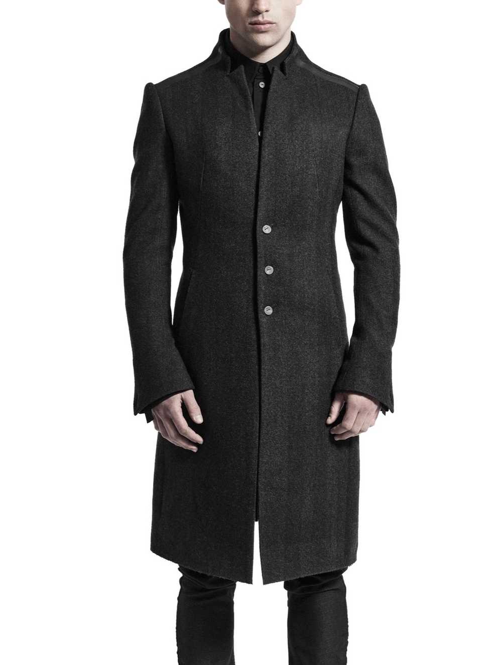 Avant Garde - *Last drop* Tape seam long wool coat - image 1